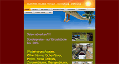 Desktop Screenshot of bodensee-palmen.at